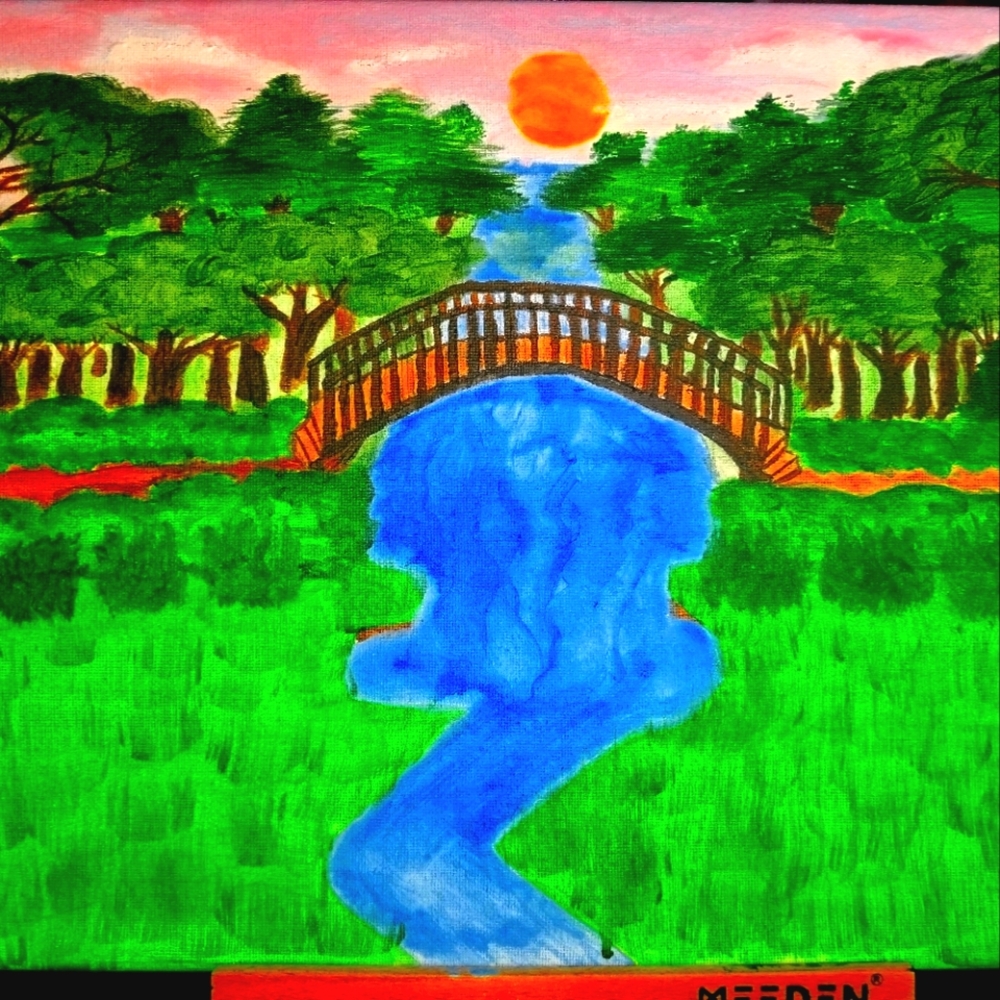 Hand Painted Canvas Art